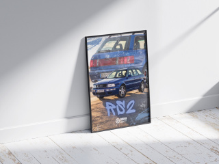 Audi Rs2 Plakat w Ramce