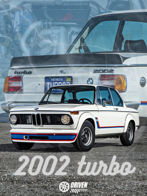 BMW 2002 Turbo Plakat w Ramce