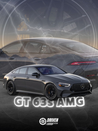 Mercedes GT63s AMG Plakat w Ramce